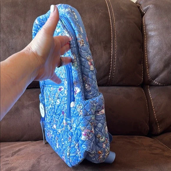 Vera Bradley x Disney Cinderella Paisley Friends Backpack NWT - Picture 5 of 12